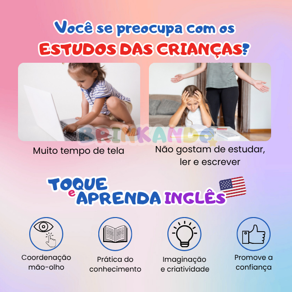 Toque e Aprenda Inglês